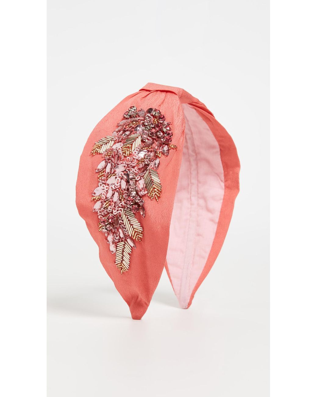 NAMJOSH Sequin Embellished Headband in Pink Lyst
