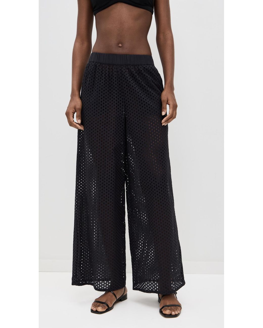 Solid & Striped Black The Delaney Pants