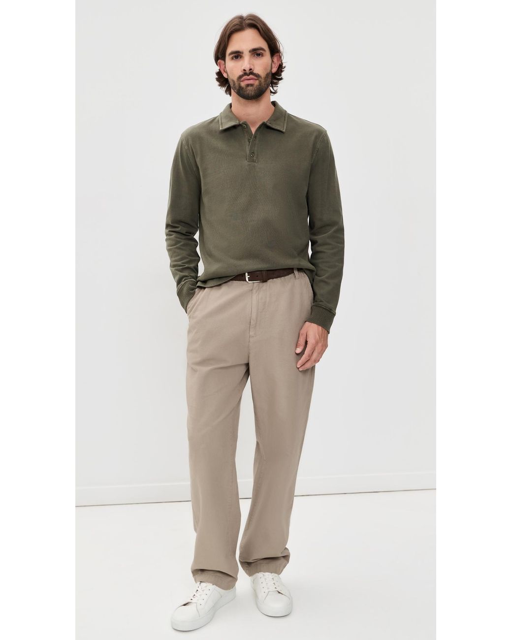 Alex Crane Natural Canvas Painter Pants for men