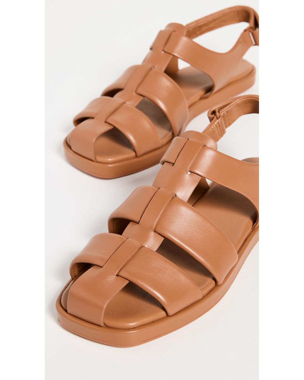 Vince Rava Sandals in Natural | Lyst