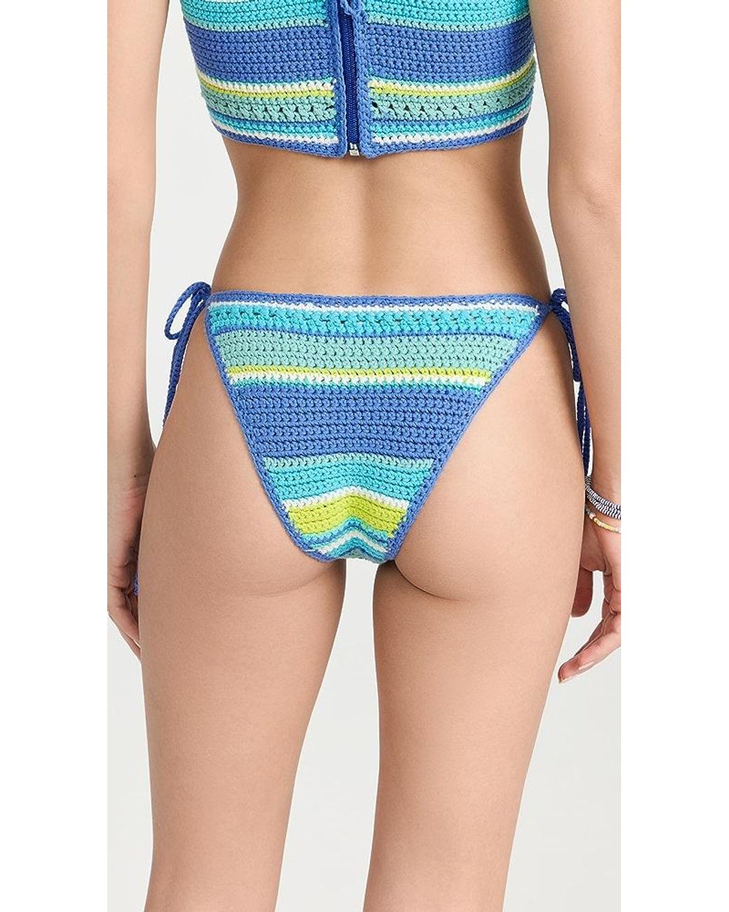 ganni-Blue-Curacao-Crochet-