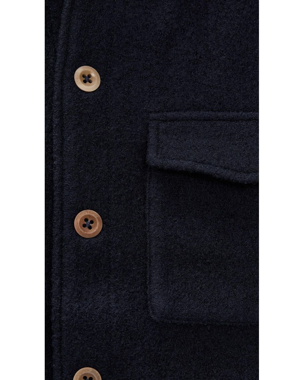 McTavish Blue Wool Jacket for men