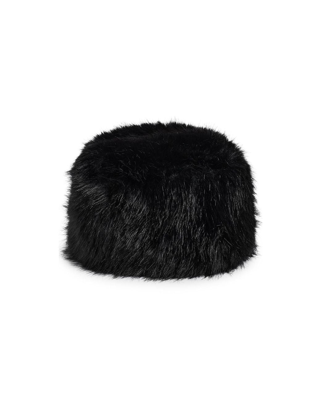 Apparis Black Margot Sable Pillbox Hat