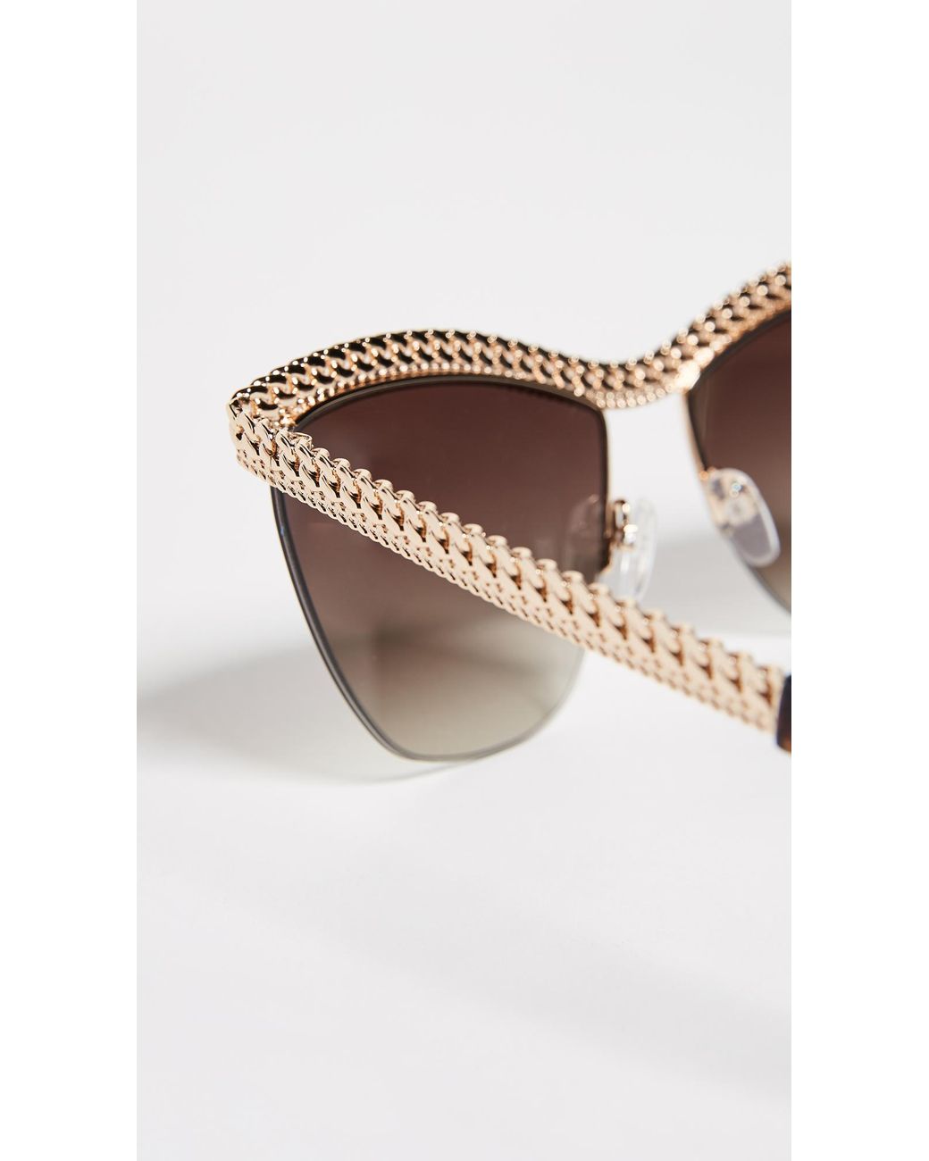 moschino chain sunglasses