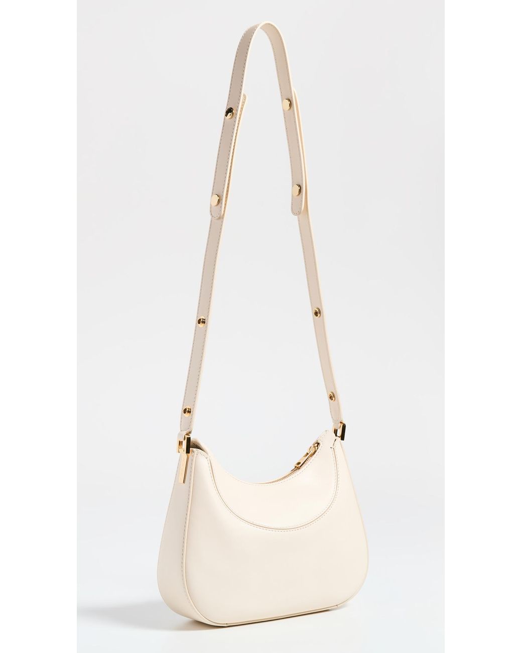 【関税込み】Small Shoulder Bag - Marni - Leather - White White leather Cresta E/W small tote bag | Marni
