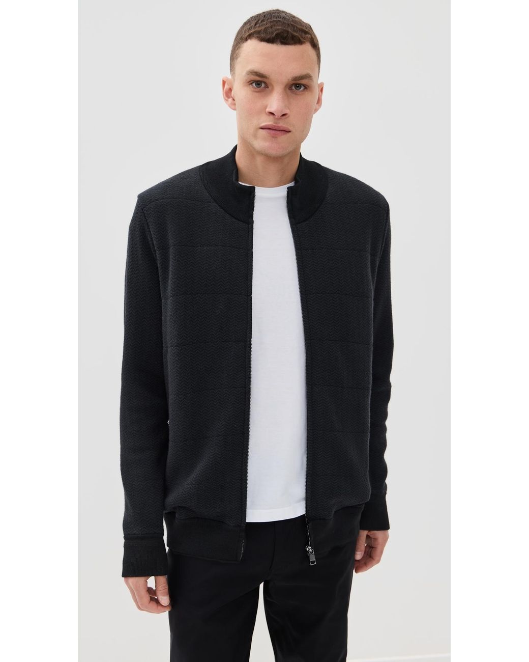 Redvanly Black Cliff Jacket for men