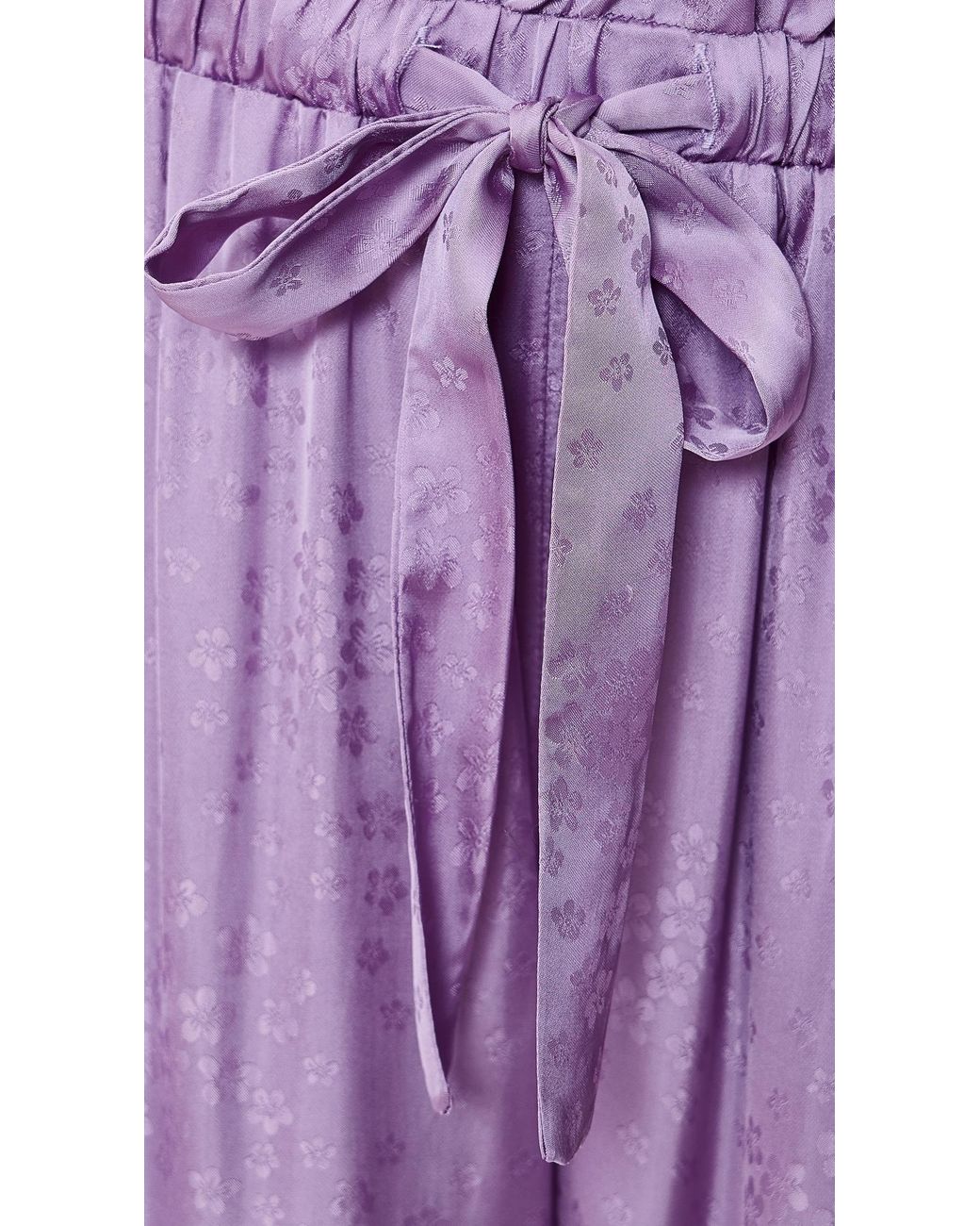 Sea Purple Ethel Solid Pants