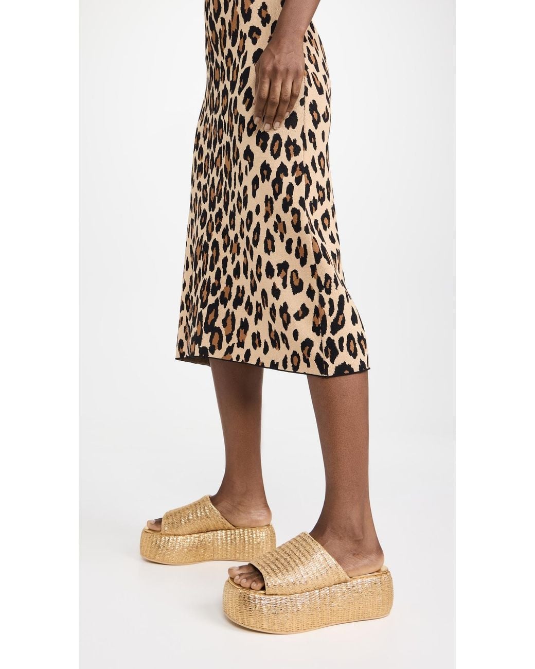 Simon Miller Multicolor Metallic Raffia Cloudy Platform Sandals