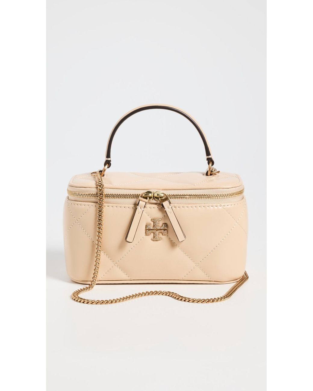 Tory Burch☆Kira Vanity ロゴ TPU バッグ♪【送料込】 kira-diamond-quilt-pavé-logo-