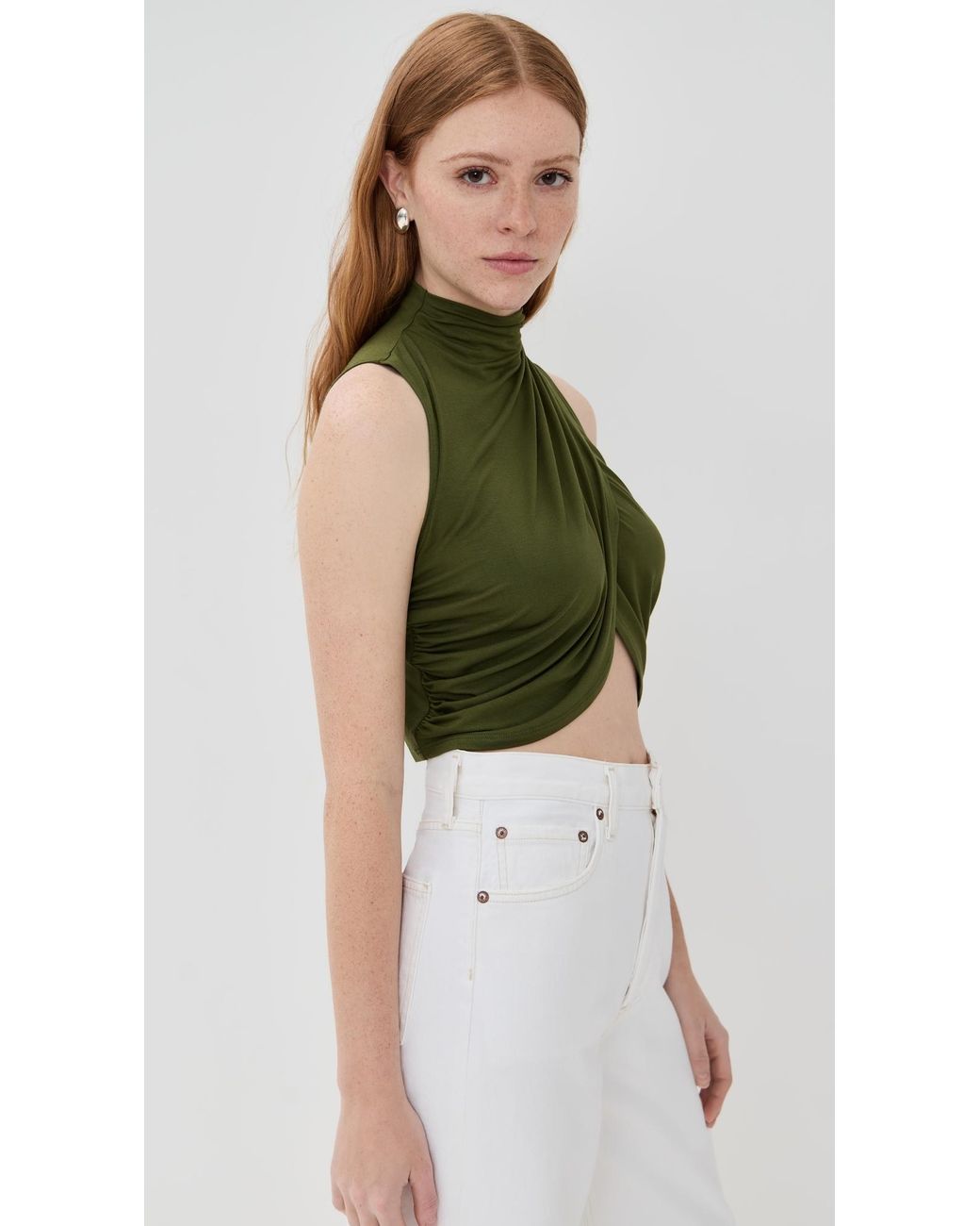 Le Bos Green Mel Top