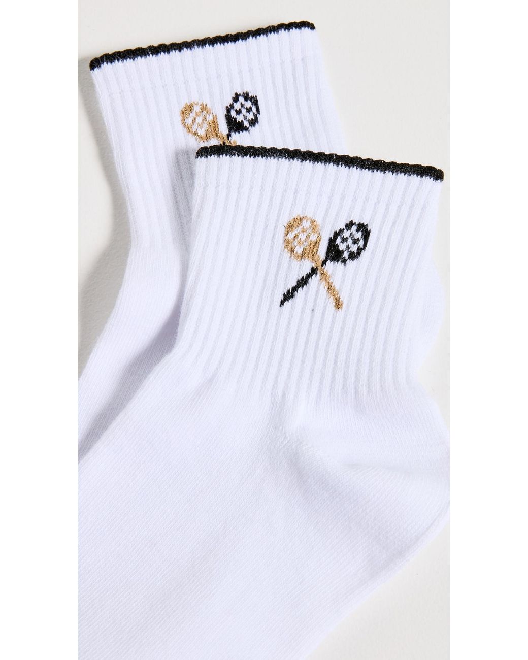 Stems Black Prep School Ankle Socks