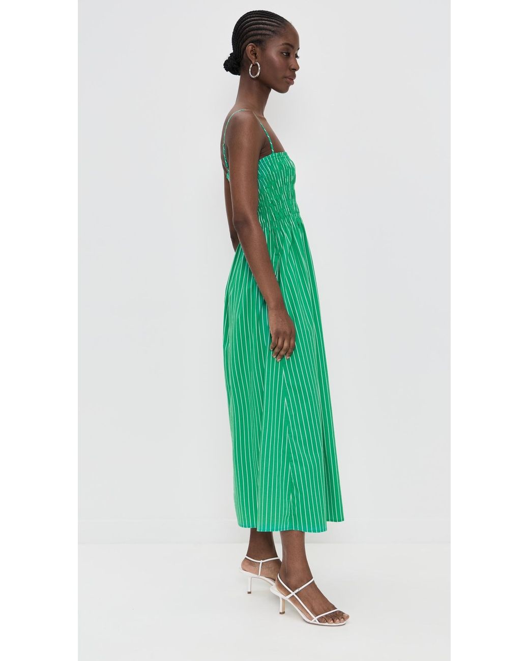 Pistola Green Bianca Dress