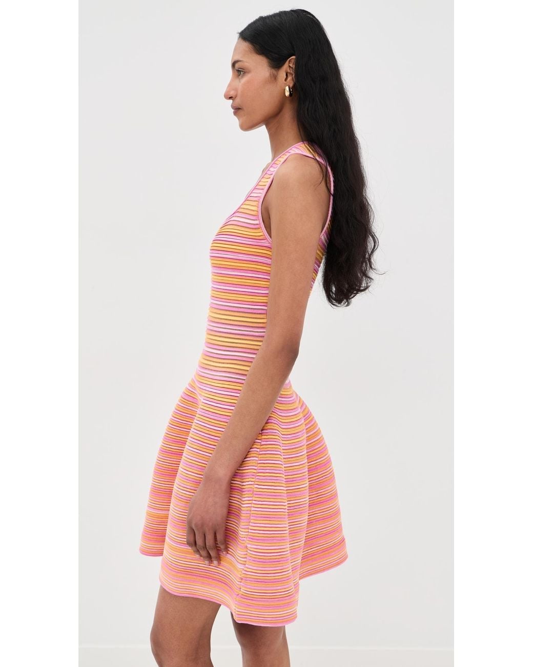 Jonathan Simkhai Pink Cally Mini Dress