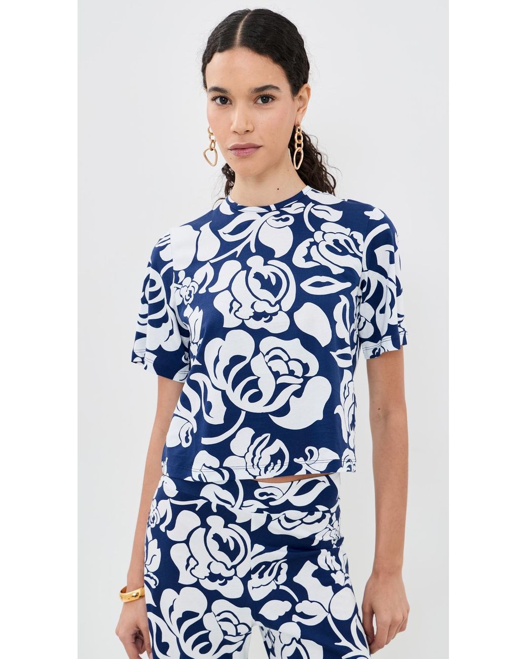 De Loreta Blue Dakota Top