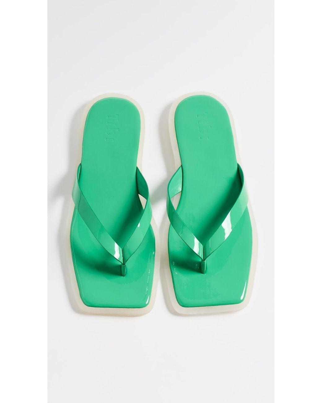 Tibi Green Arnie Sandals