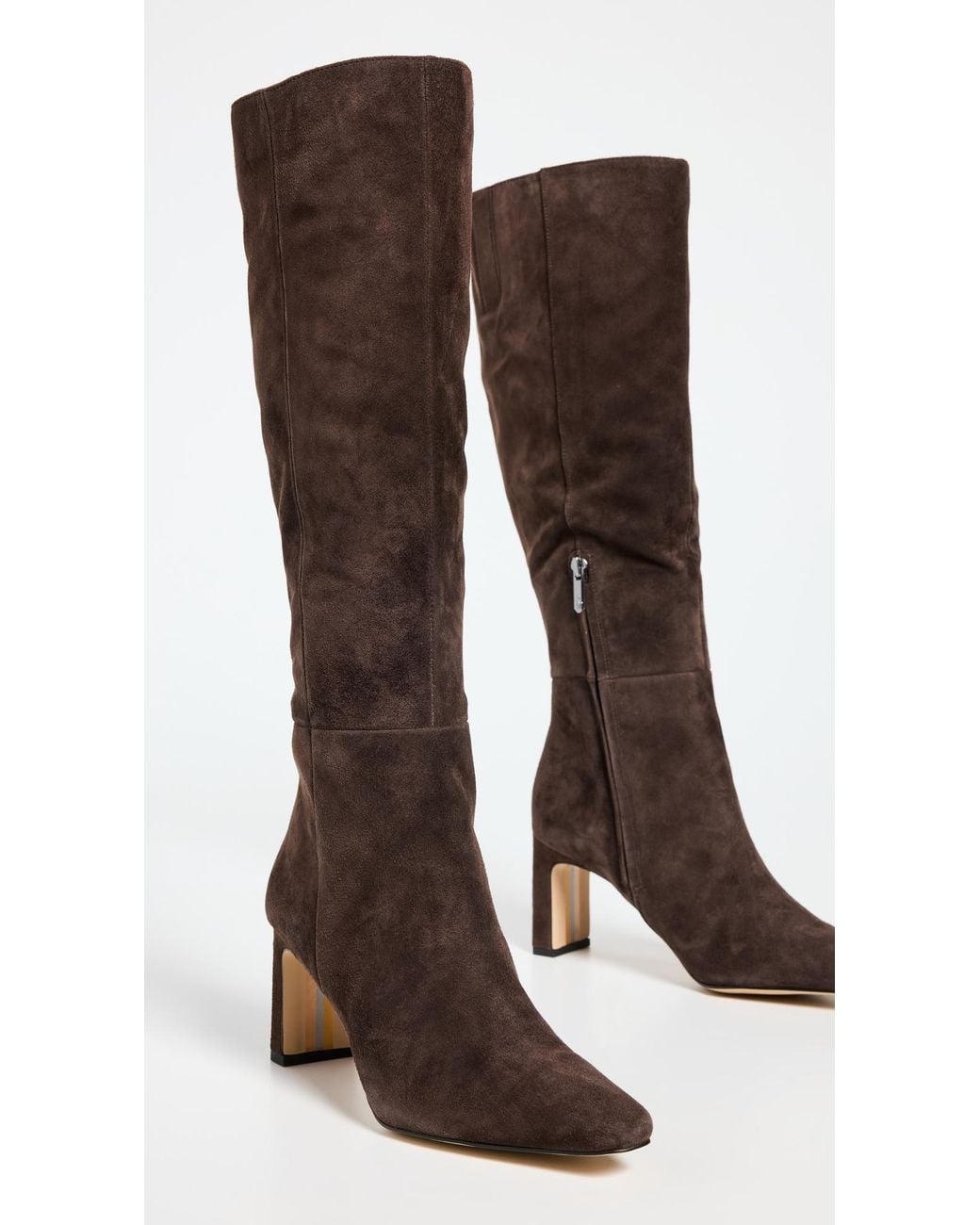 Sam Edelman Brown Sylvia (Chocolate Suede) Shoes
