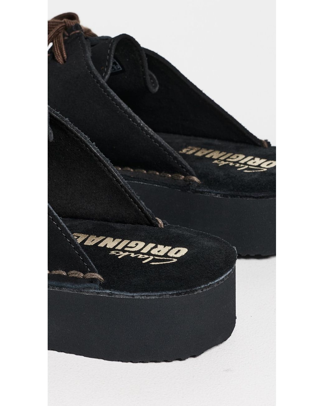 Clarks Black Nomad Mules