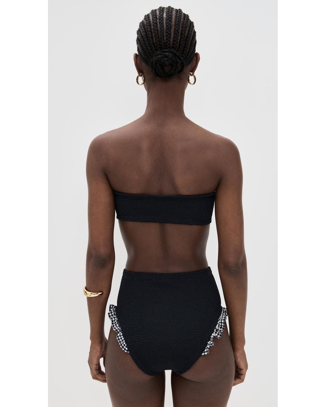 Hunza G Black Peggy Bikini Set
