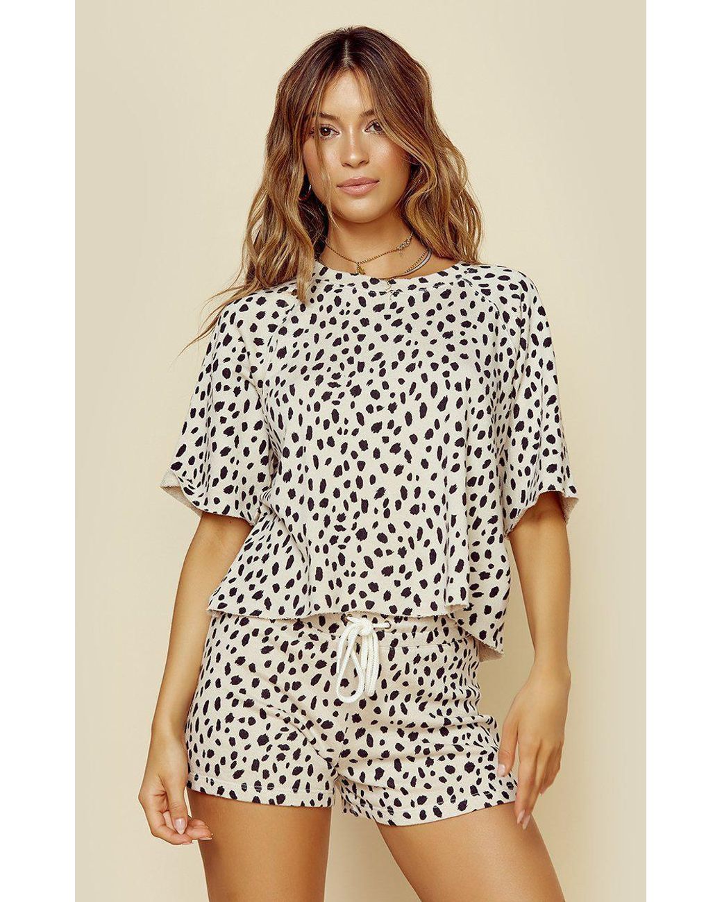 monrow leopard sweatshirts