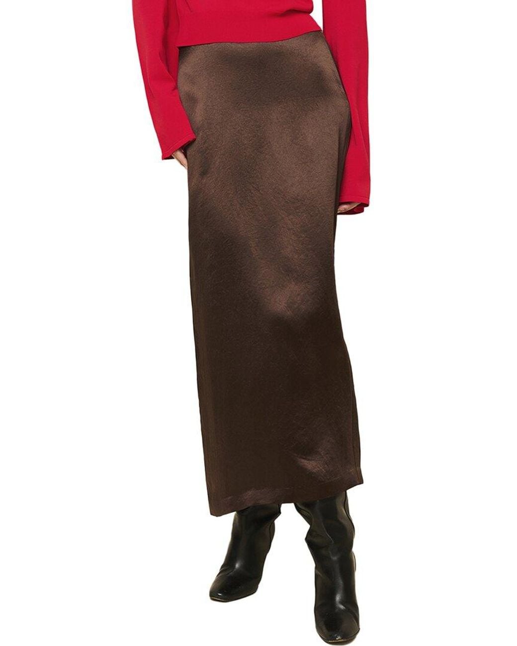Solid & Striped Red The Valencia Skirt