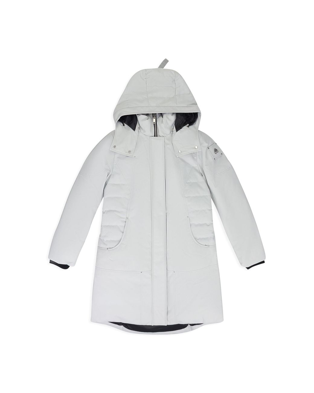 Moose Knuckles Gray W Cloud Parka Sh Puffer Jacket