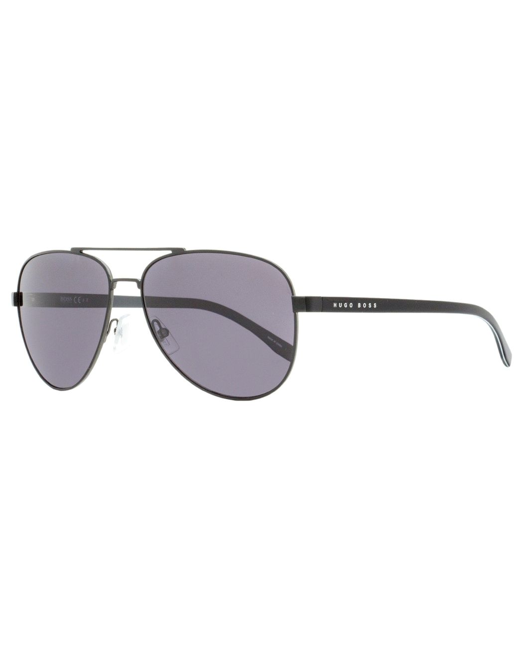 BOSS by HUGO BOSS Aviator Sunglasses B0761s Qil3h Matte/shiny Black 60mm  for Men | Lyst