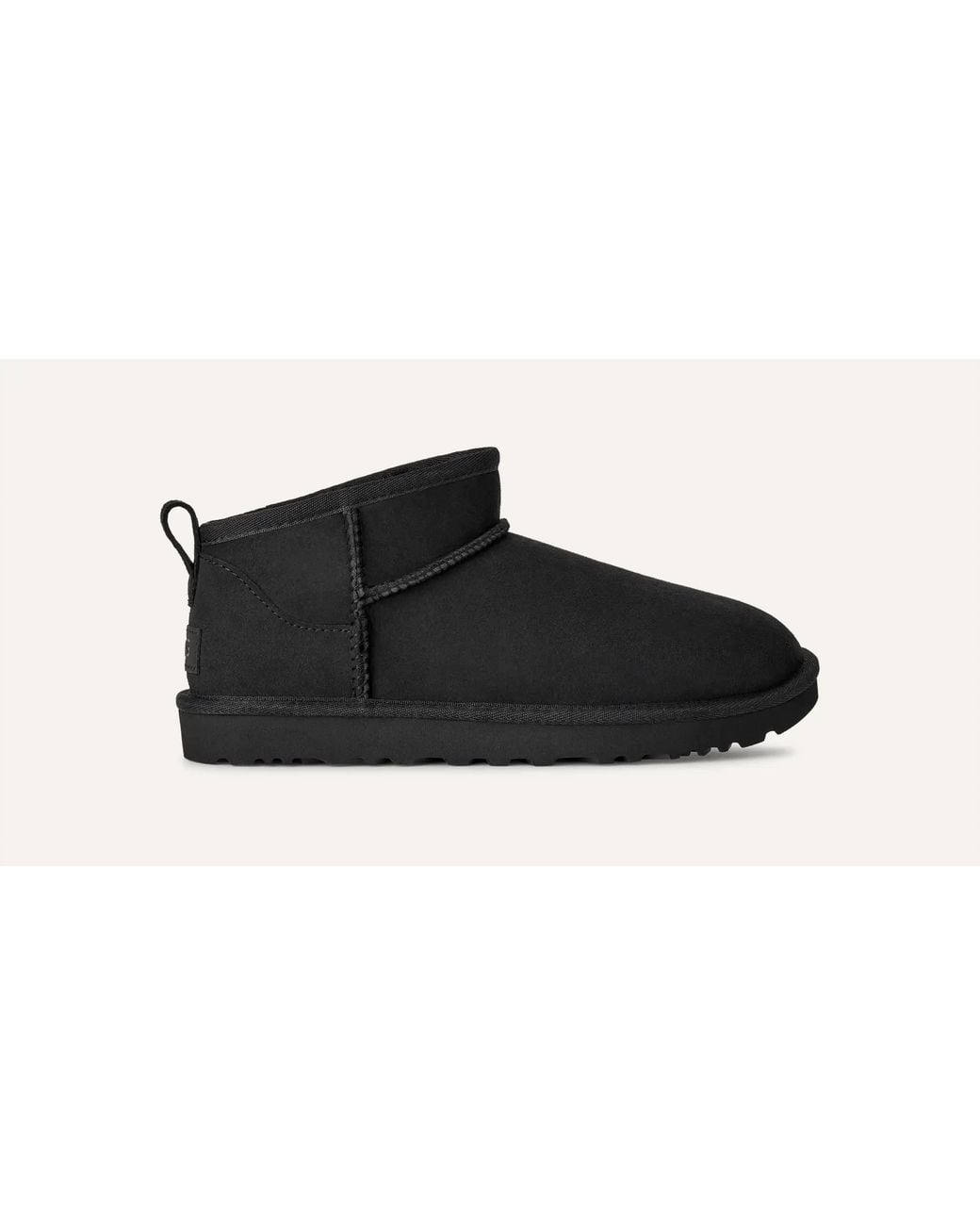 Ugg Black Classic Micro Boot