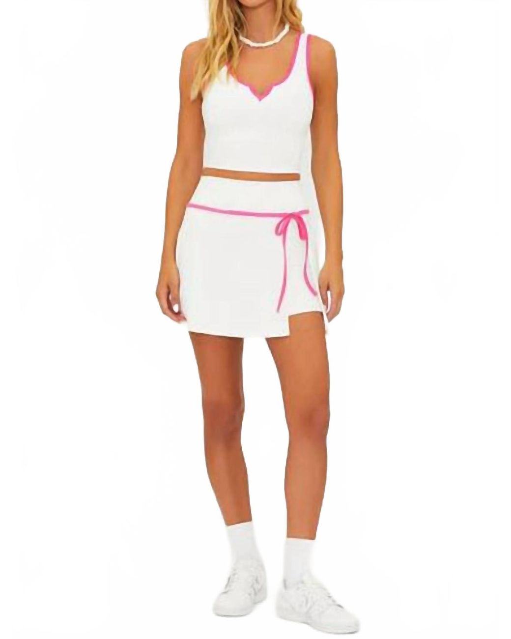 Beach Riot Winnie Skirt in White | Lyst