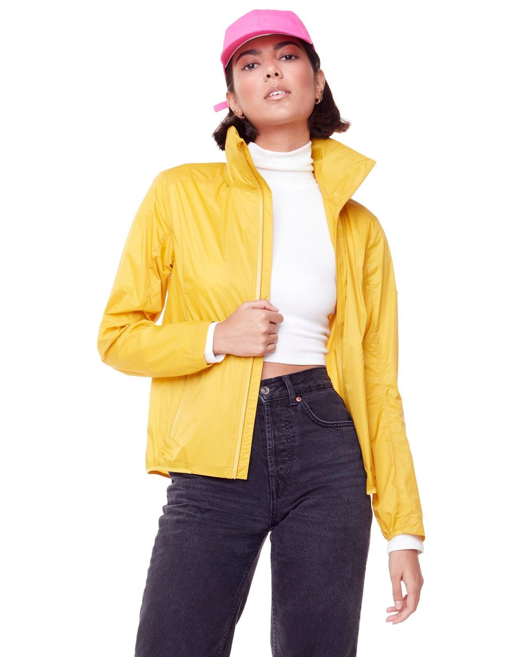 Alpine North Yellow Pelly (Recycled) Ultralight Windshell Jacket