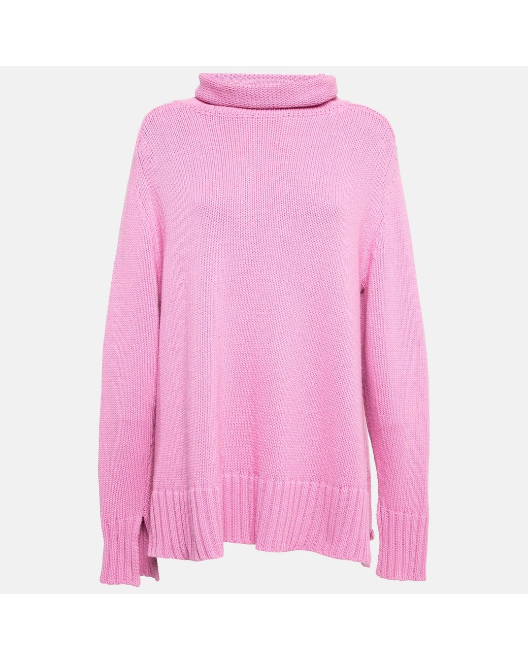Joseph Pink Knit Turtle Neck Jumper
