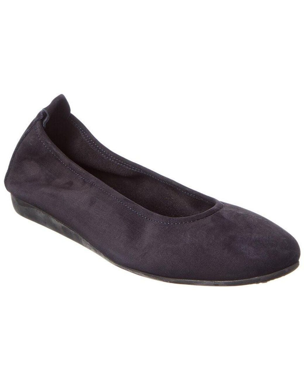 Arche Blue Laius Suede Flat