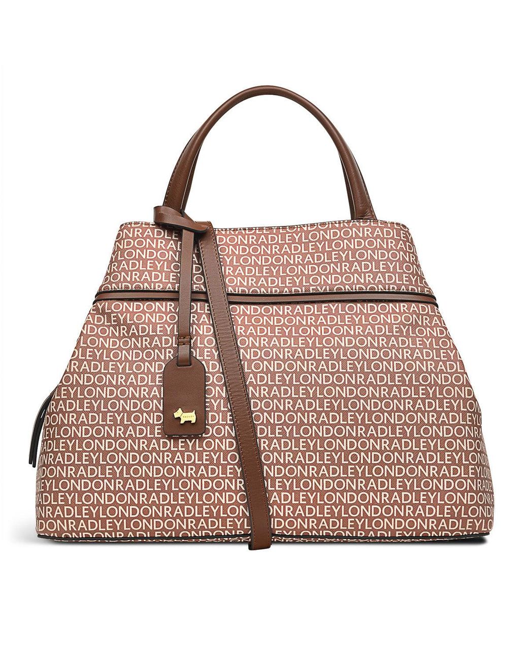 Radley Shepherdess Walk Signature Logo Medium Zip Around Satchel in