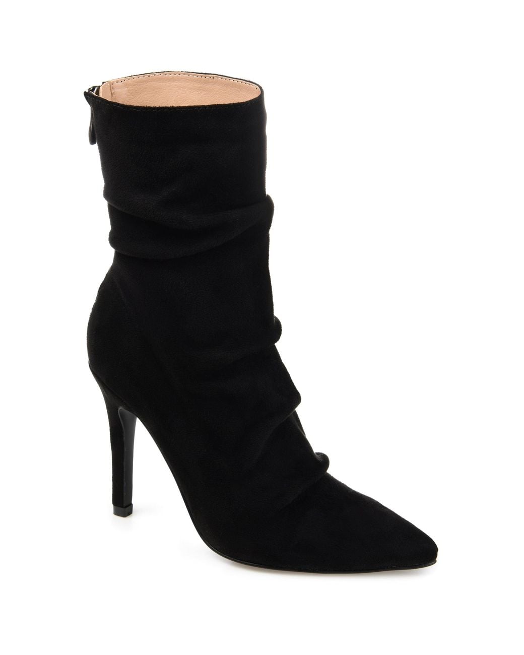 Journee Collection Black Collection Wide Width Markie Bootie