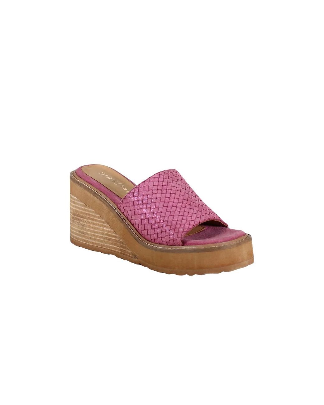 Diba True Pink Stare Down Platform Wedge Heel