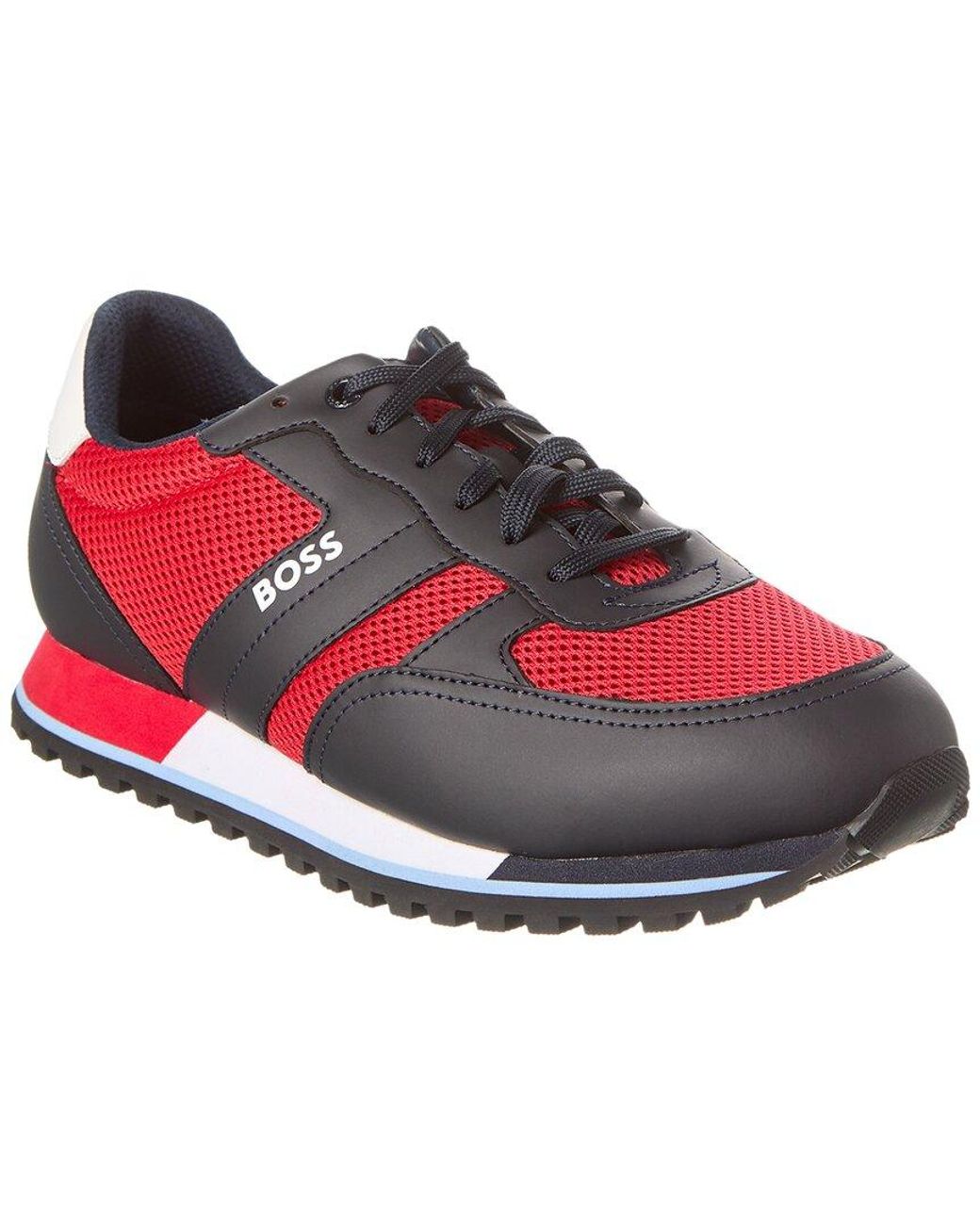 Boss athleisure mesh deals parkour runner trainers