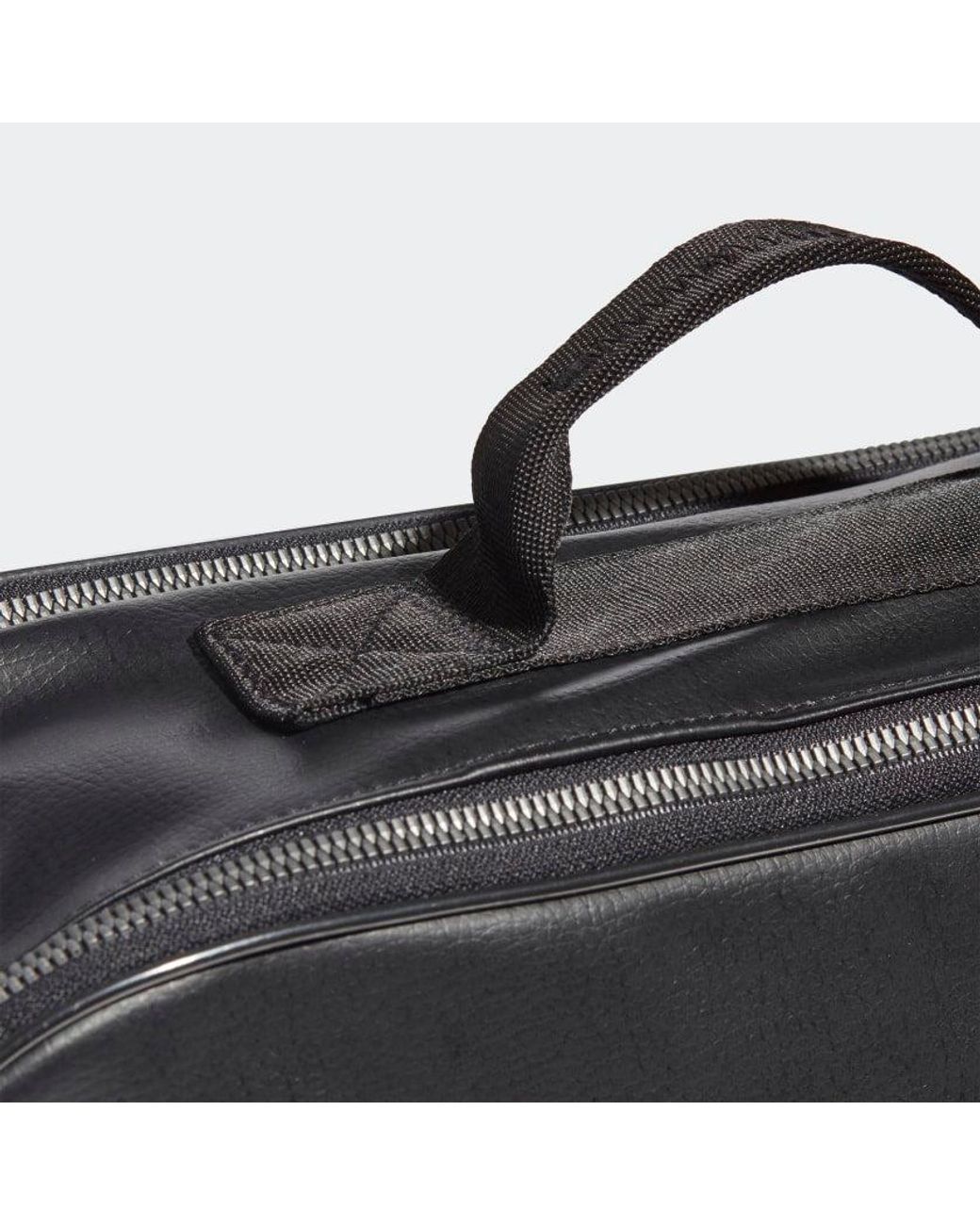 lago Titicaca Reafirmar Dictado adidas Vintage Airliner Bag in Black for Men | Lyst