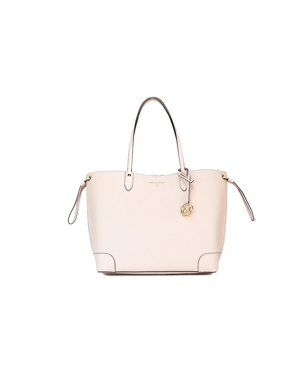 Michael Kors Edith Large Soft Pink Saffiano Leather Open Top