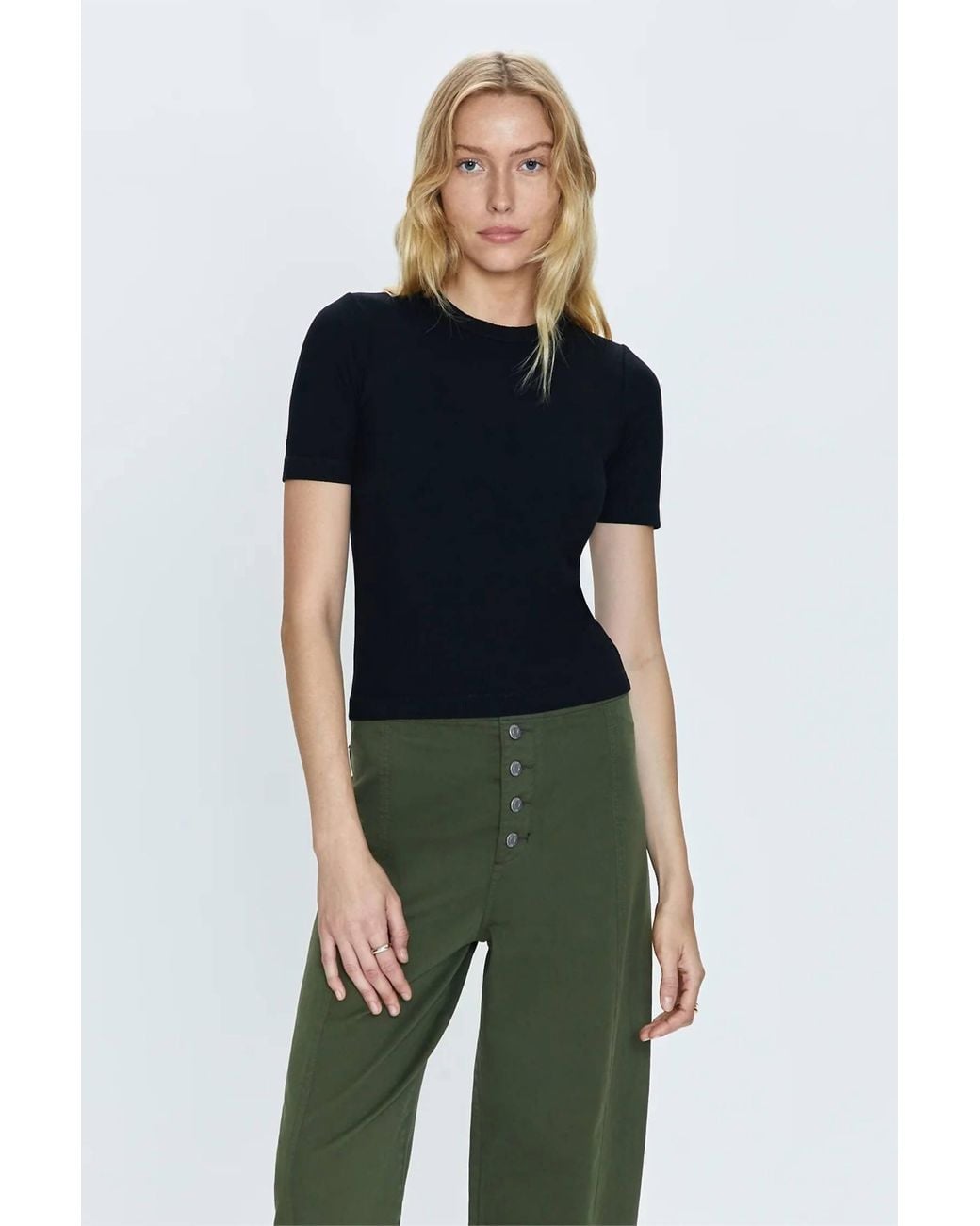 Pistola Black Bella Fitted Tee