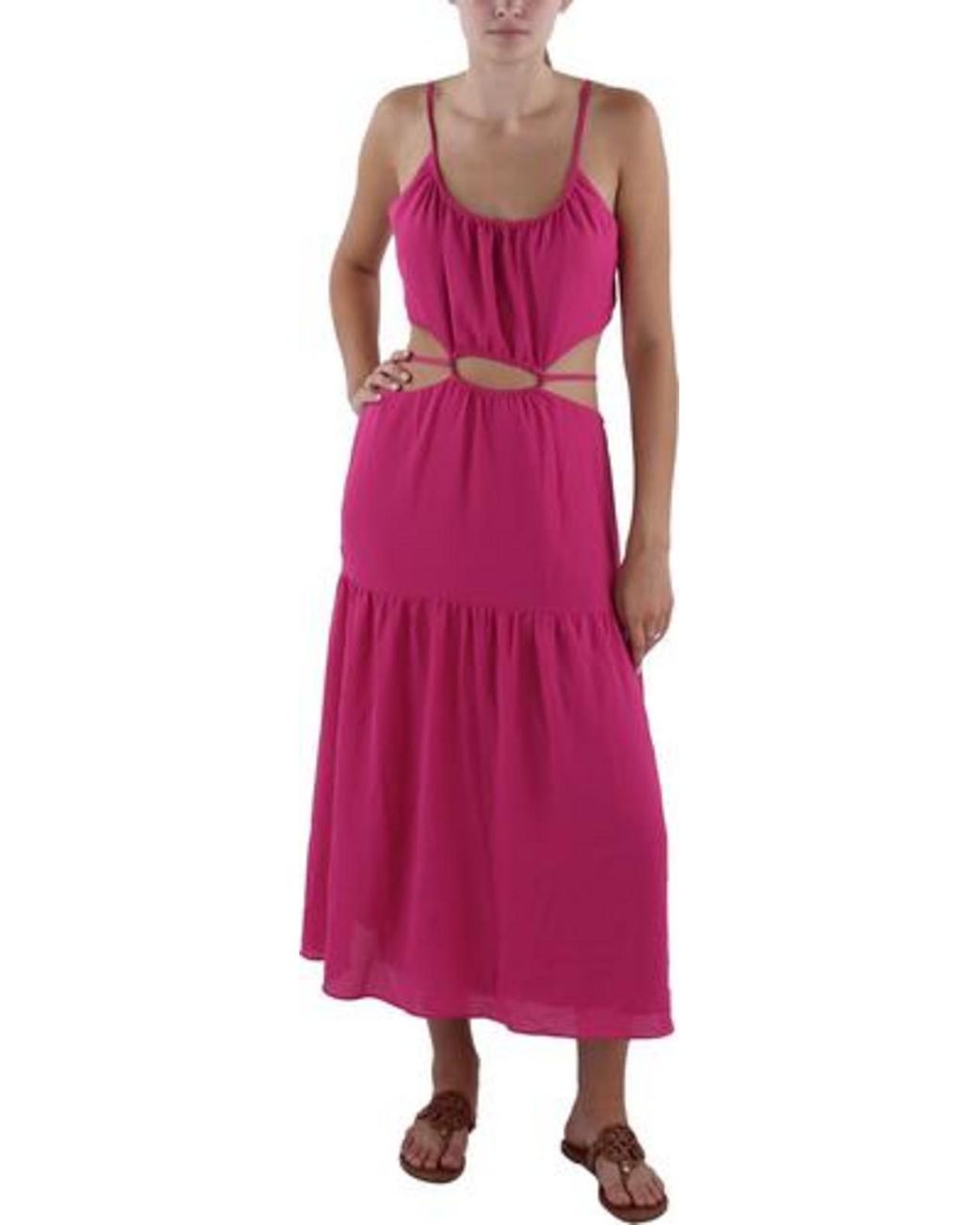 Bcbg strappy cutout mini dress clearance