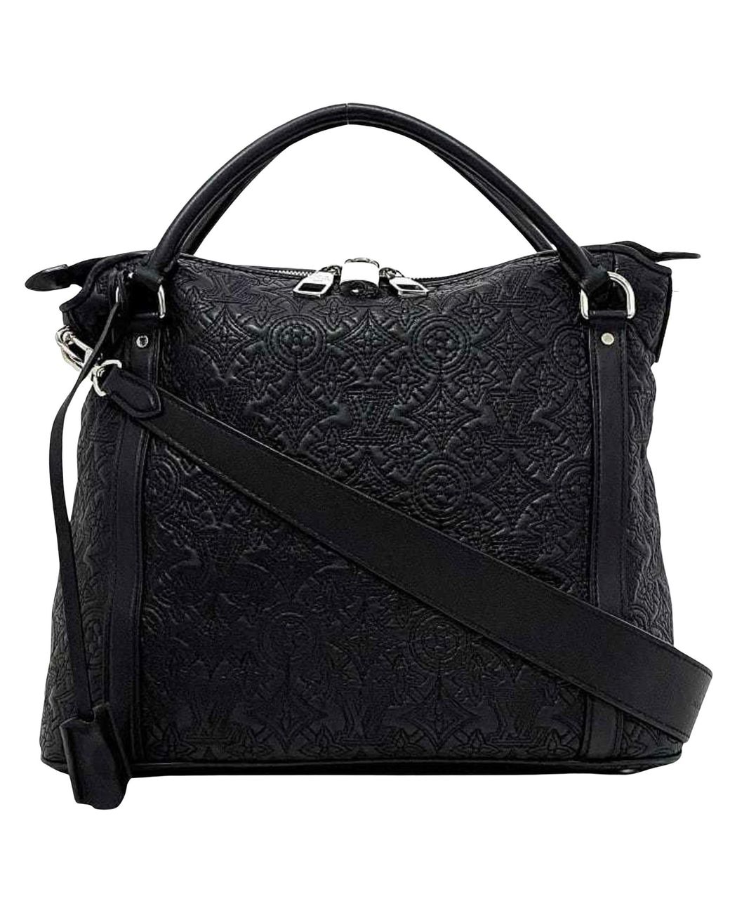 Louis Vuitton Ixia Leather Tote Bag (pre-owned) in Black