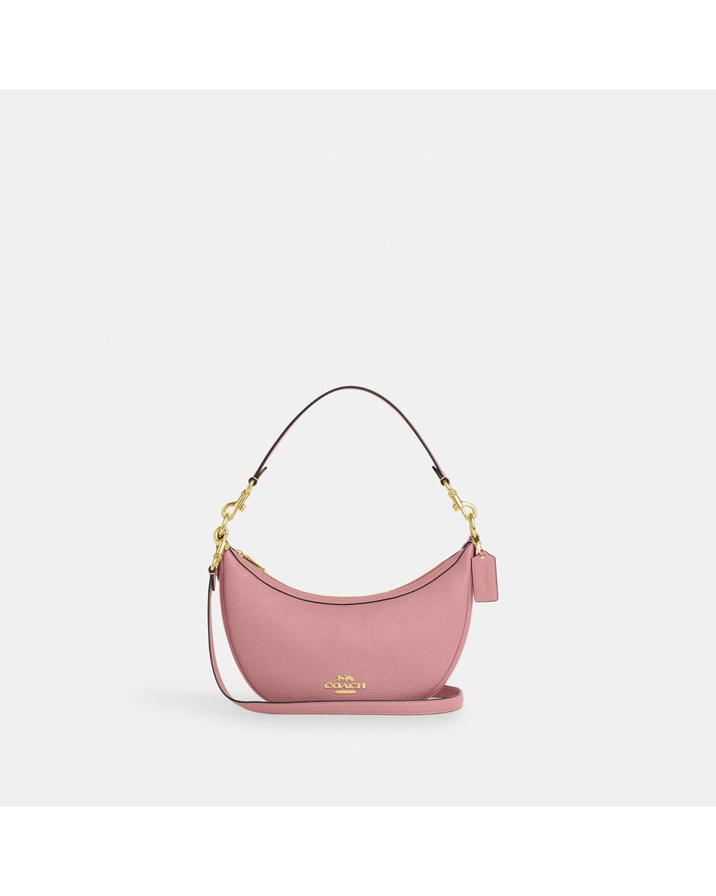 COACH Aria Shoulder Bag in Pink Lyst