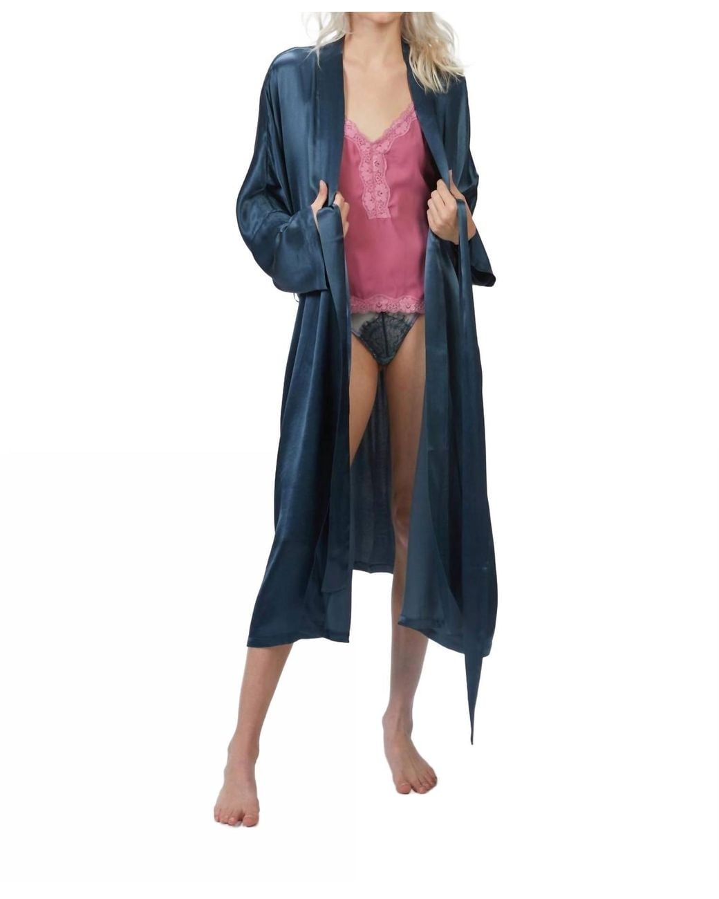 Asceno Blue Athens Robe
