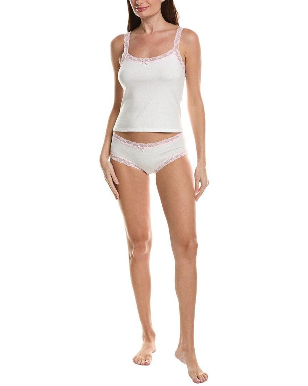 Sugar White 2Pc Cami Set