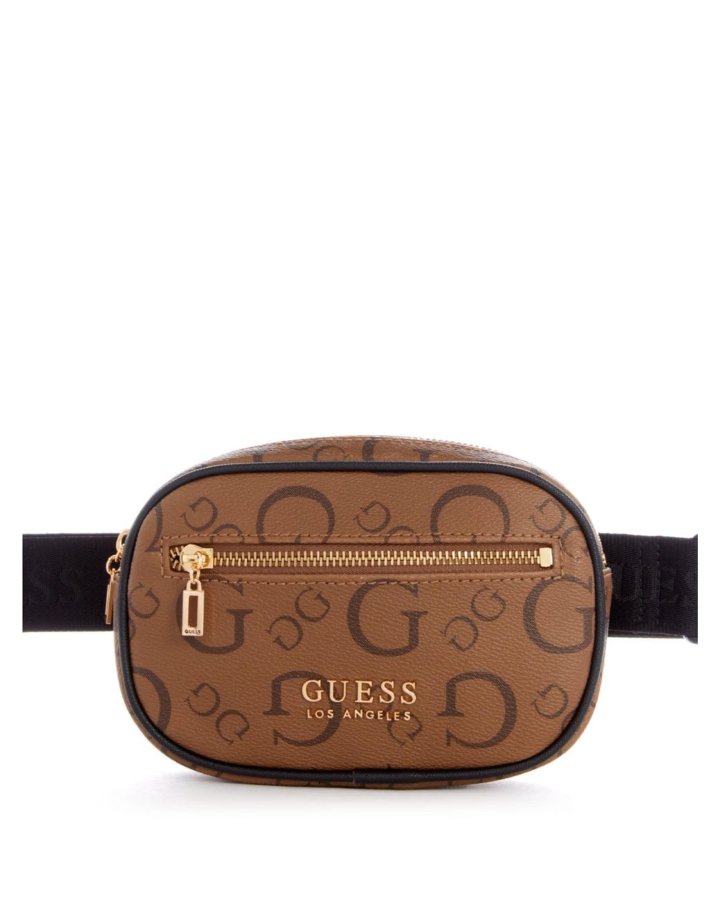 Guess Factory Luella G Logo Fanny Pack in Brown | Lyst