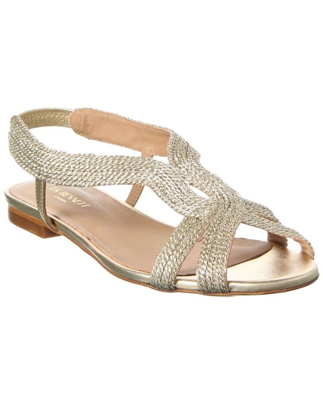 L.K.Bennett White Renee Sandal