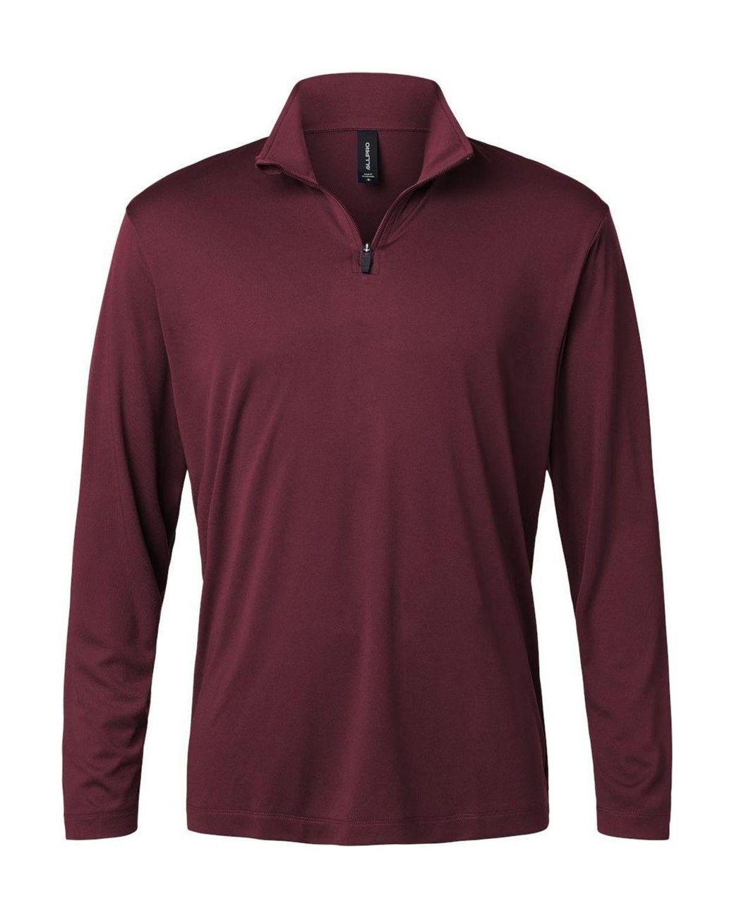 AllPro Red Pro-Lock Performance Quarter-Zip Pullover for men