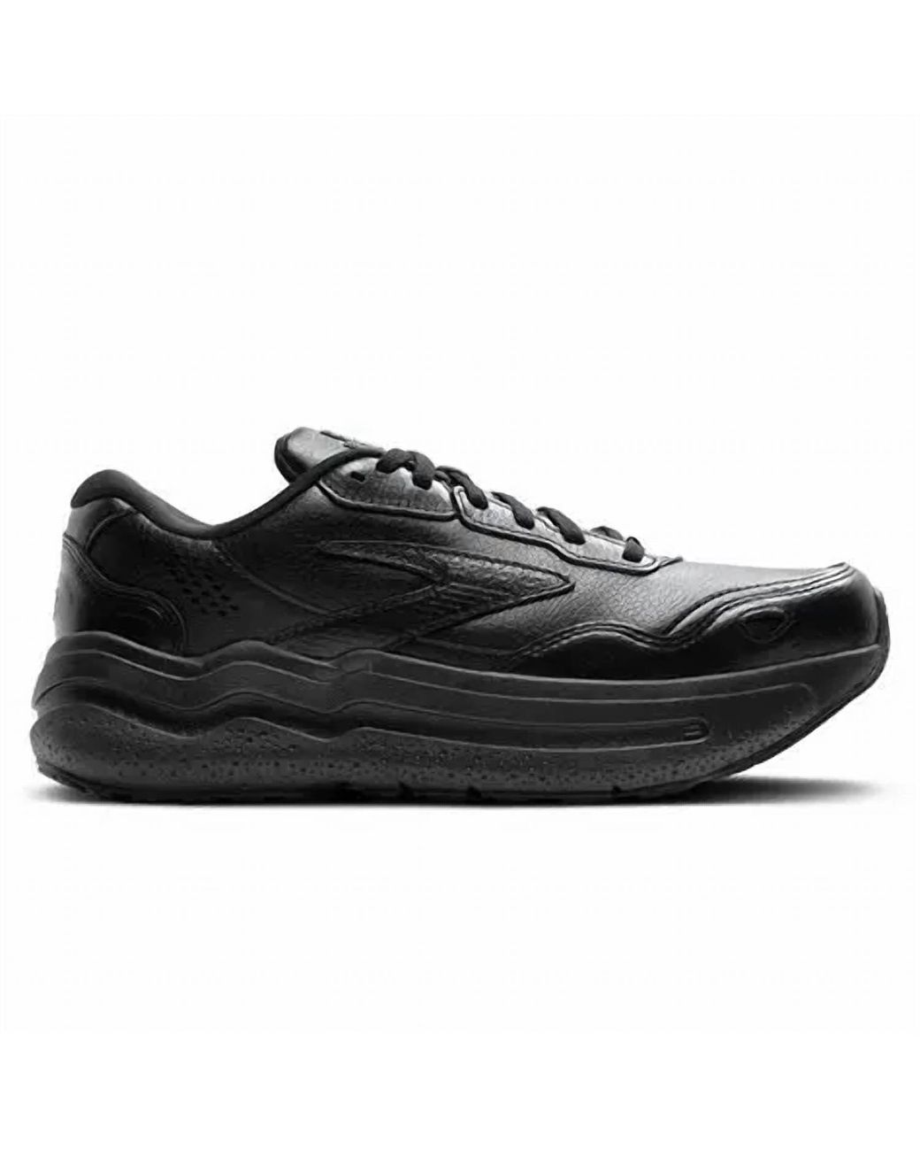 Brooks Black Ghost Max Leather Shoes