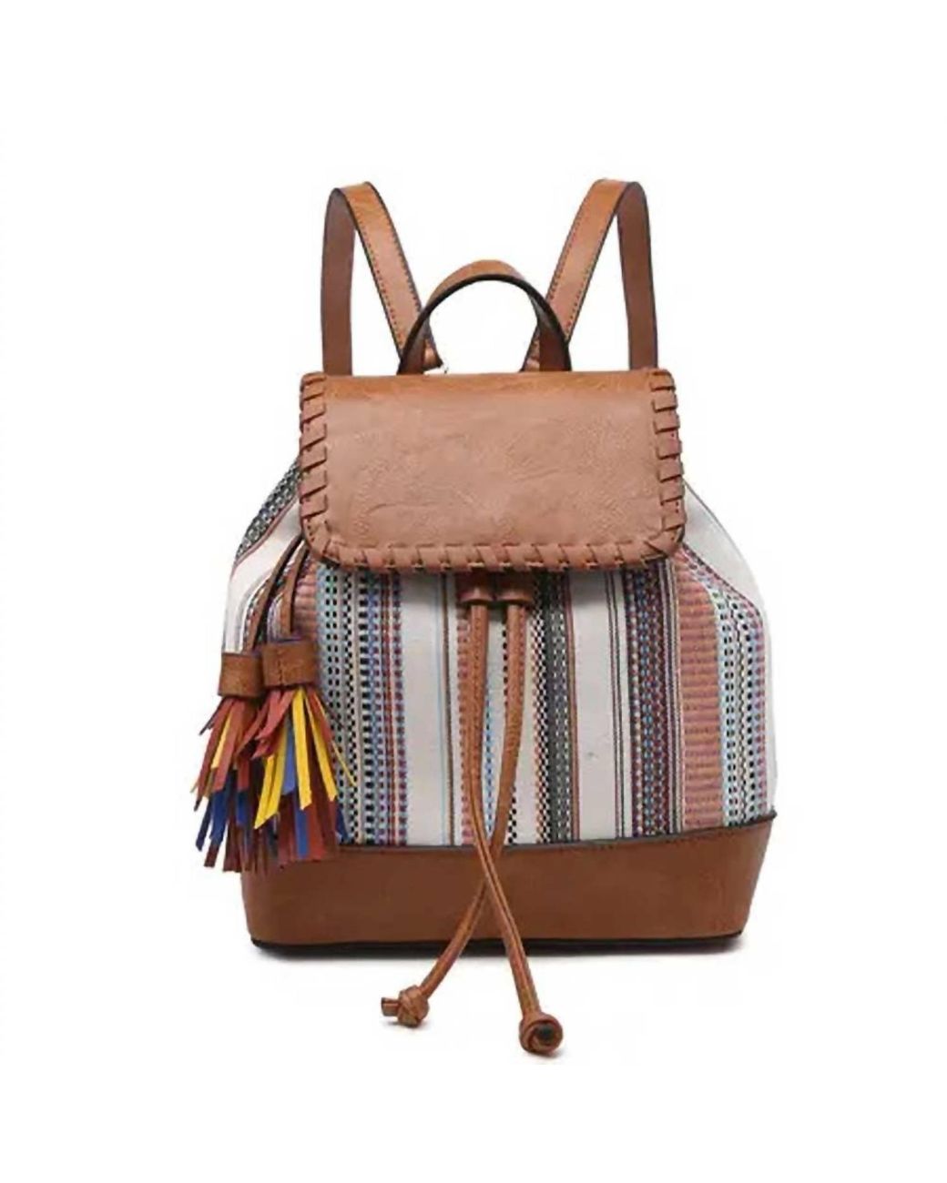 Jen & Co. Brown Kourtney Backpack