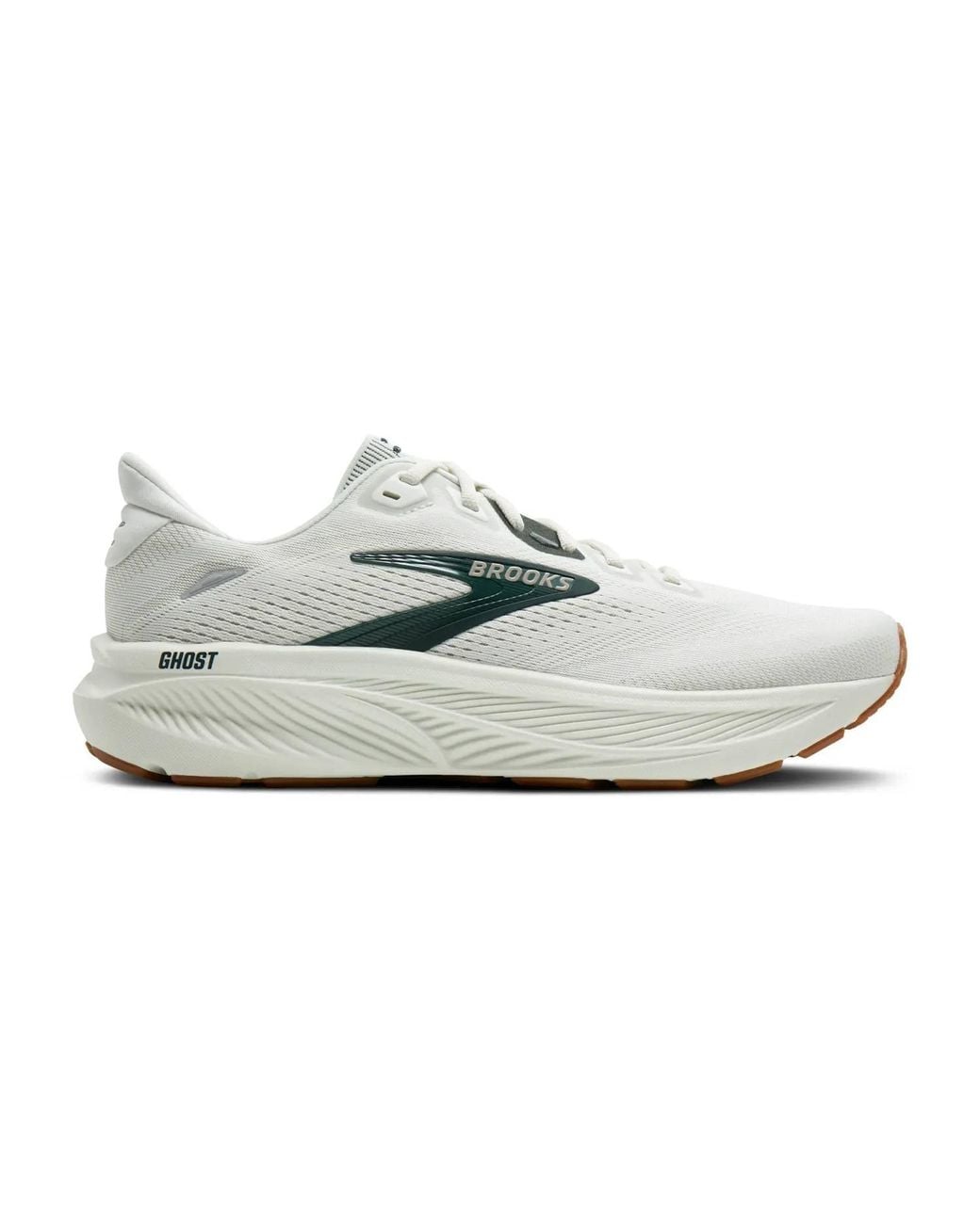 Brooks White Ghost 18 Running Shoe for men