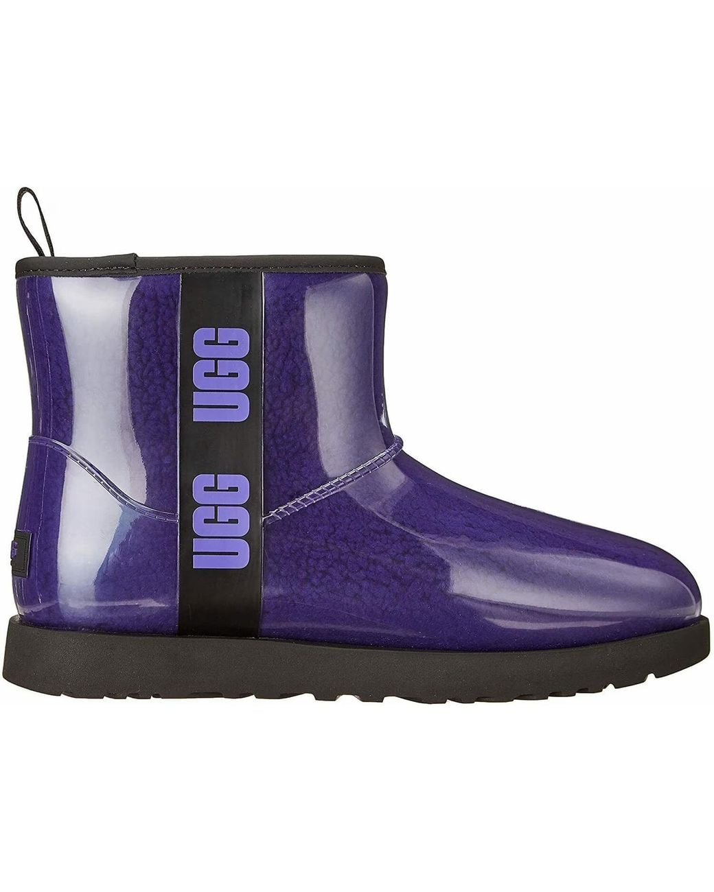 Ugg Blue Classic Clear Mini Waterproof Ankle Boots